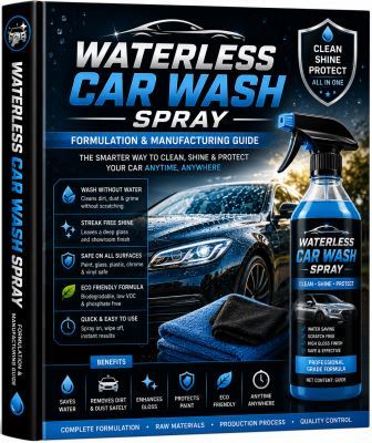 Waterless Car Wash Spray Formulation: Complete Industrial Guide