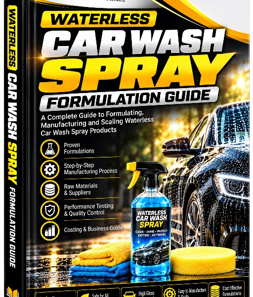 Car Wash Spray Formulation