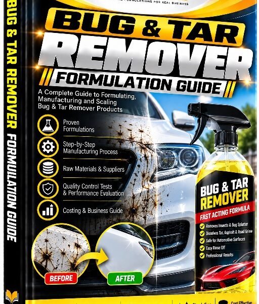 Bug, Tar & Adhesive Remover Formulation Handbook