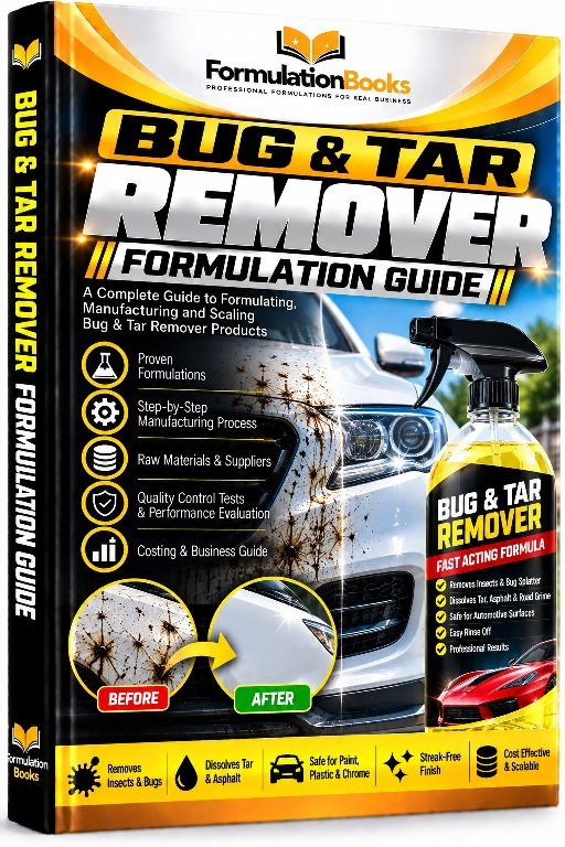 Bug, Tar & Adhesive Remover Formulation Handbook