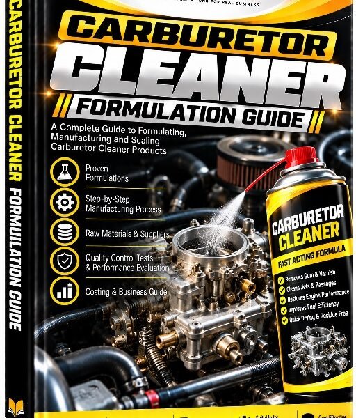 Carburetor Cleaner Formulation Complete Manufacturing Gui
