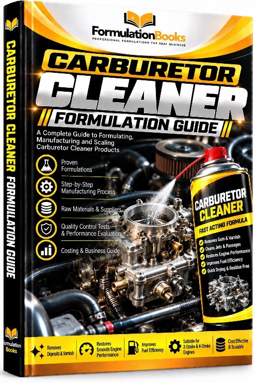 Carburetor Cleaner Formulation Complete Manufacturing Gui