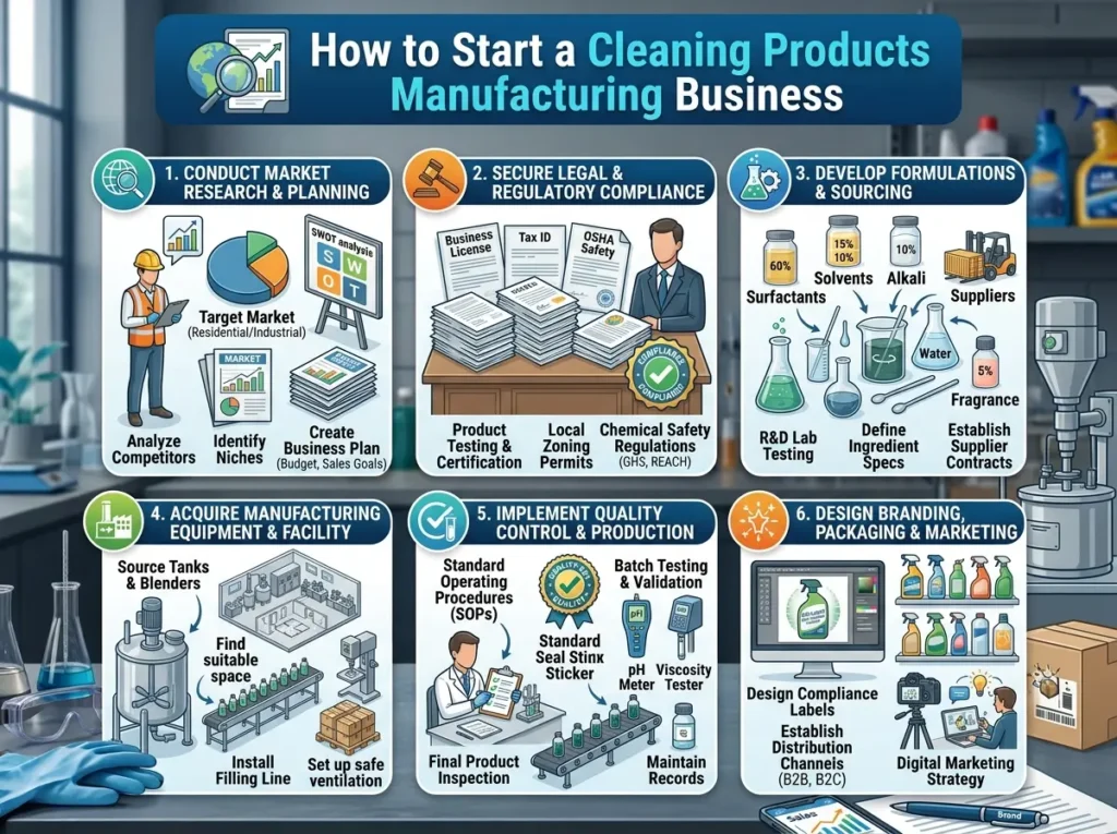 Commercial Cleaning Formulation