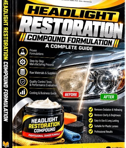 Headlight Restoration Compound Formulation | Manufacturing Guide