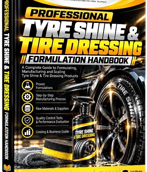 Professional Tyre Shine & Tire Dressing Formulation Handbook