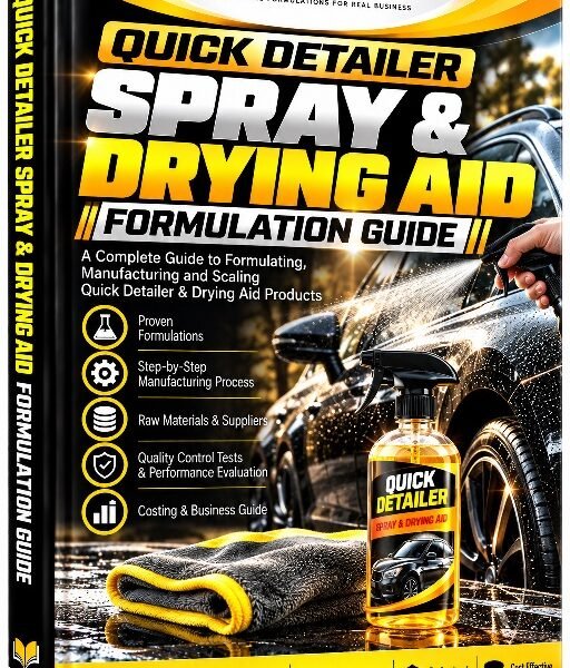 Bug, Tar & Adhesive Remover Formulation Handbook