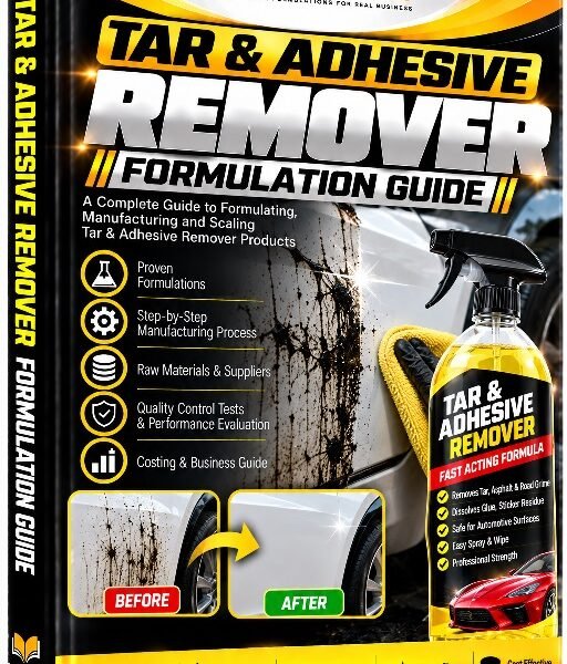 Tar & Adhesive Remover Formulation | Manufacturing Guide