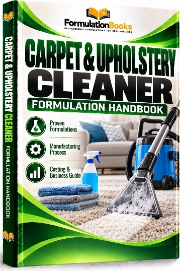 Carpet & Upholstery Cleaner Formulation Handbook
