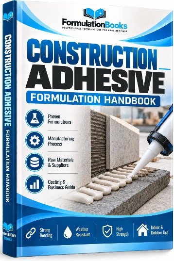 Construction Adhesive Formulation Handbook