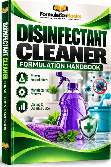 Disinfectant Cleaner Formulation Handbook