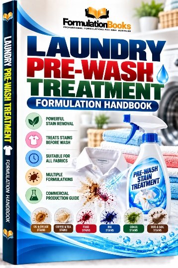 Laundry Pre-Wash Treatment Formulation Handbook