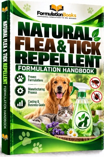 Natural Flea & Tick Repellent Formulation Handbook
