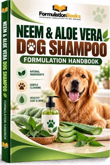 Neem & Aloe Vera Dog Shampoo Formulation Handbook