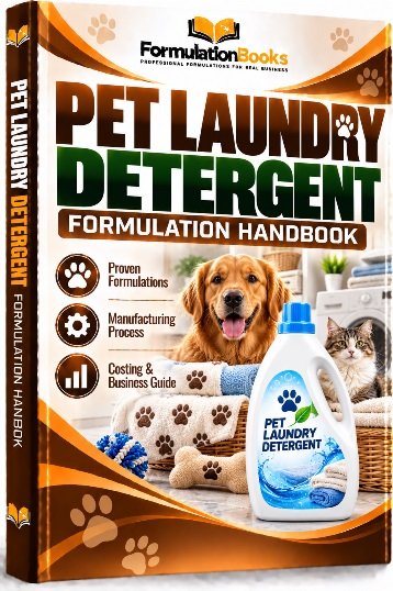Pet Laundry Detergent Formulation Handbook
