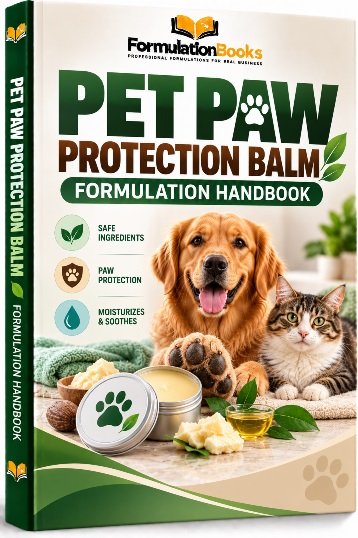 Pet Paw Protection Balm Formulation Handbook